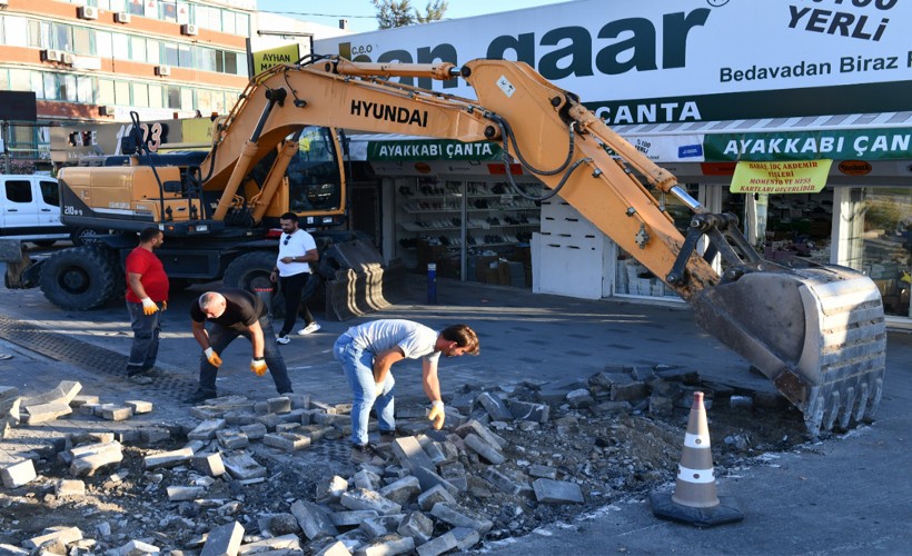 Çiğli'nin simgesi Kasaplar Meydanı yenileniyor