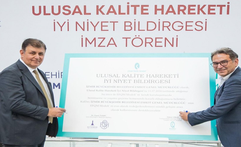 ESHOT Ulusal Kalite Hareketi’ne katıldı