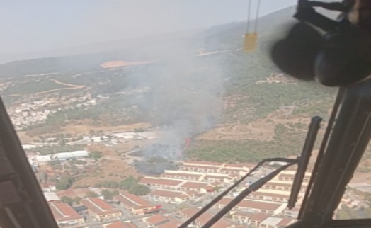 İzmir'de çıkan orman yangını kontrol altına alındı