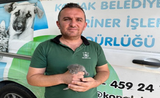 Konak’ta çöpten ‘Umut’ doğdu