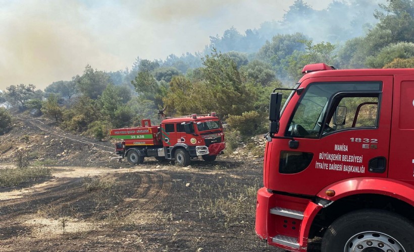 Manisa'daki orman yangını kontrol altına alındı