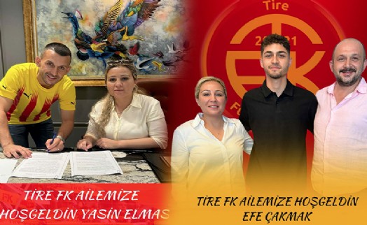 Tire'de imzalar sürüyor