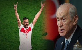 UEFA'dan Merih Demiral'a soruşturma! Bahçeli'den destek açıklaması