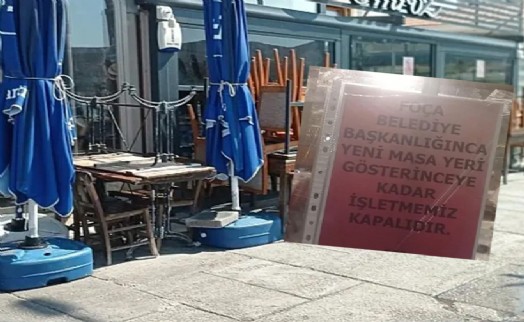 Yeni Foça'da kriz: Esnaf kepenk kapattı, belediye acil toplantıya çağırdı