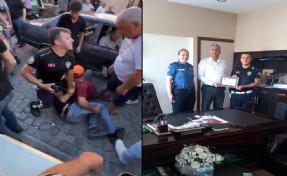 Akhisar'daki kadına şiddet olayına müdahale eden polise başarı belgesi