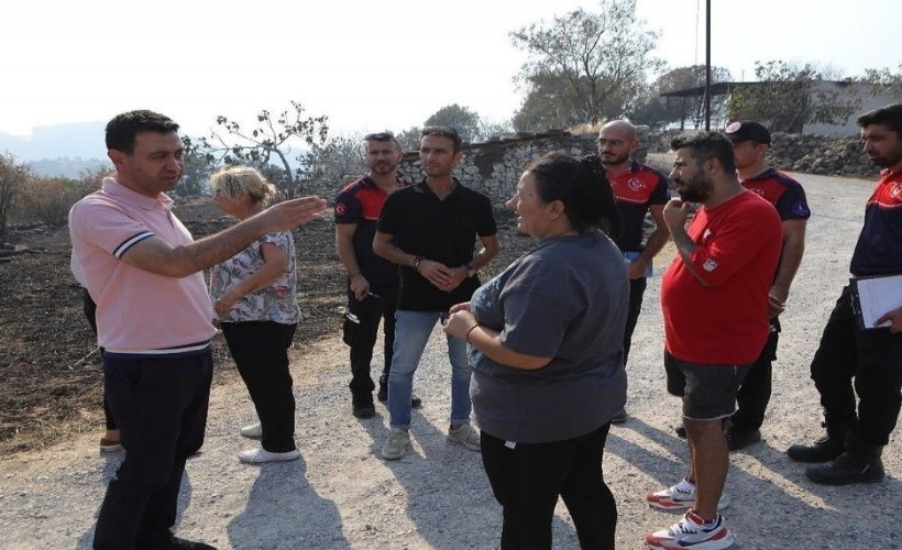 Başkan Önal'dan yangından etkilenen İzmirlilere söz