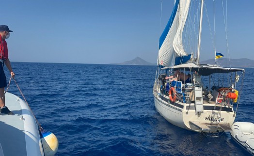 Bodrum'da 59 kaçak göçmen ile 3 göçmen kaçakçısı yakalandı