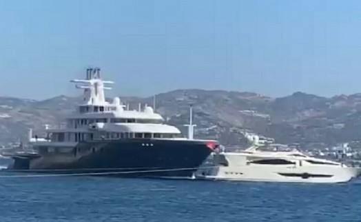 Bodrum'da mega yatın çarptığı motoryatın kaptanı: Karaya değil de bize vurmayı tercih etti