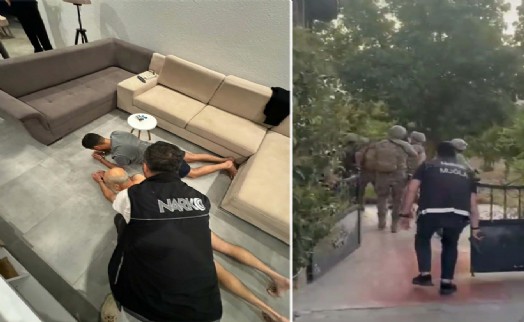 Bodrum'da özel harekat destekli narkotik operasyonu; 7 gözaltı