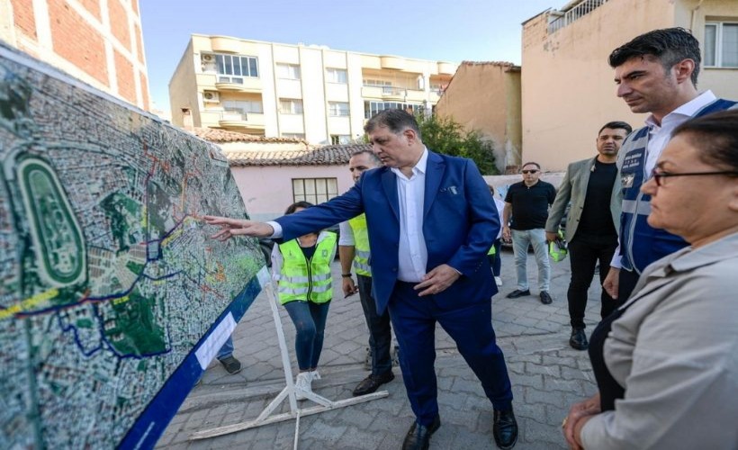 Buca'ya altyapı yatırımı: Tugay sürdürülen İZSU çalışmalarını inceledi