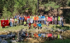 Doğaseverler Tokalı Kanyon'da buluştu