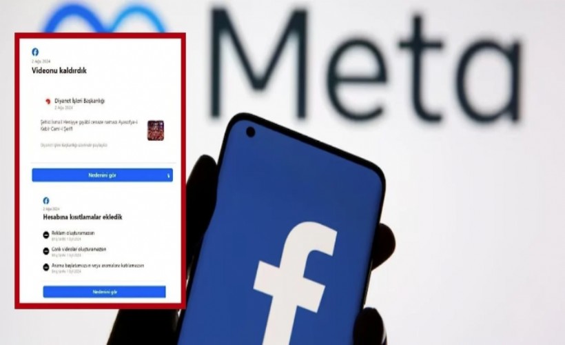 Facebook Diyanet İşleri Başkanlığı'nı kısıtladı!