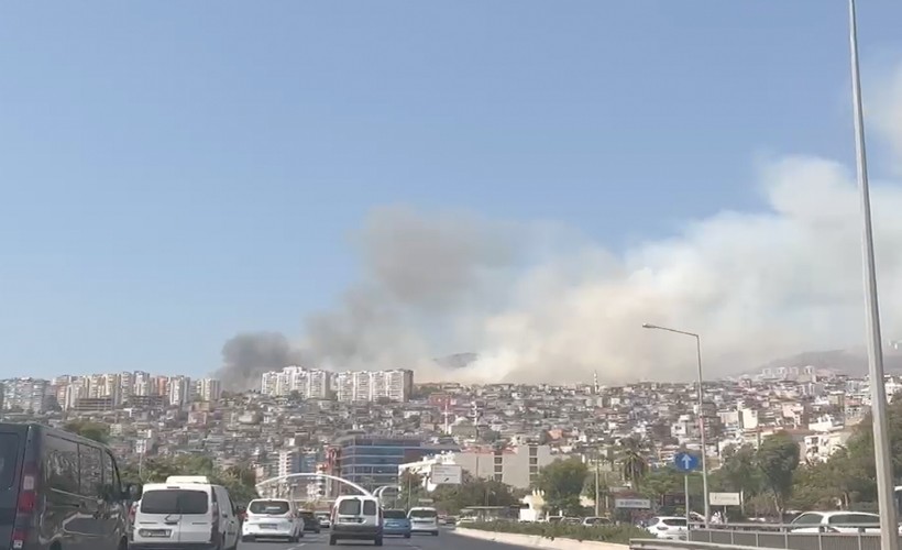 İzmir'de orman yangını