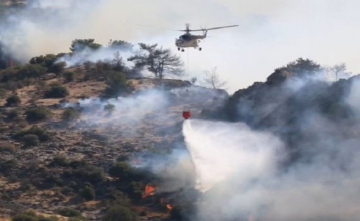 Karşıyaka ve Urla’daki yangınlar kontrol altında