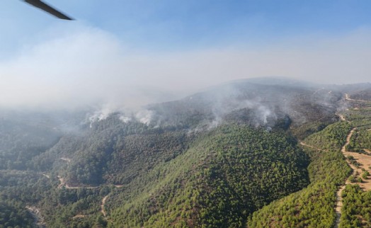 Manisa’daki orman yangınında 5’inci gün