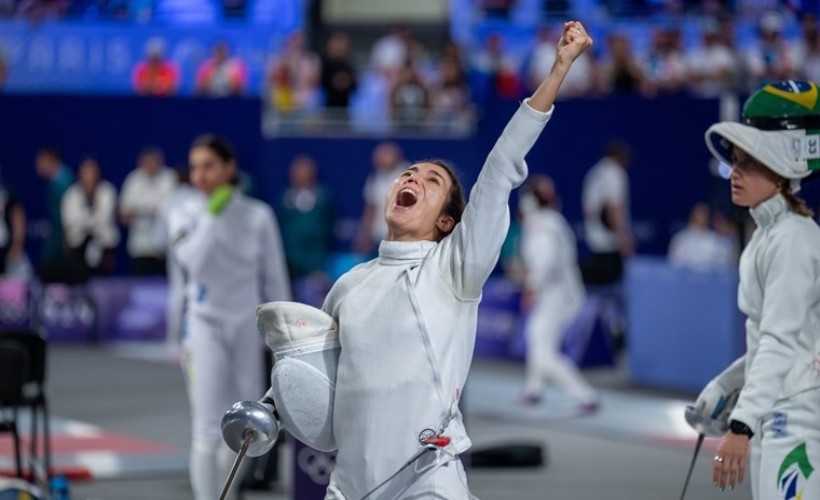 Milli sporcu İlke Özyüksel Mihrioğlu, Paris 2024'te finalde!