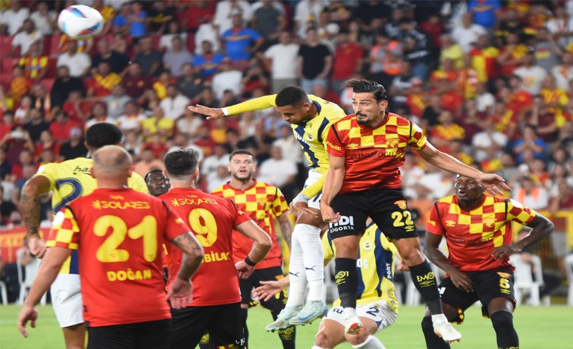 Olaylı maçın kazananı çıkmadı! Göztepe 1 puanı son dakikada aldı