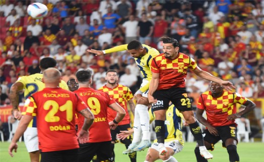 Olaylı maçın kazananı çıkmadı! Göztepe 1 puanı son dakikada aldı