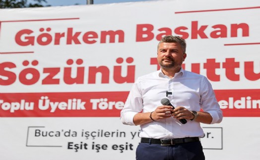 Sendikasız çalışan işçiler için bayram günü: Görkem Başkan sözünü tuttu