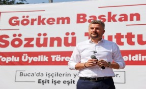 Sendikasız çalışan işçiler için bayram günü: Görkem Başkan sözünü tuttu