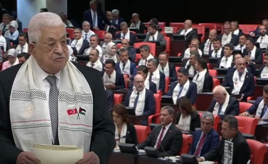 TBMM'de Filistin özel oturumunda Mahmud Abbas, dünyaya seslendi