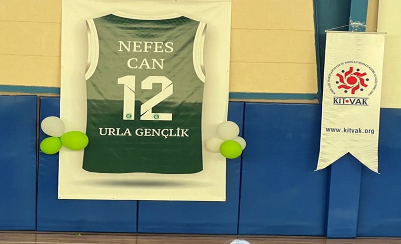 Urla'da Nefes Can anısına basketbol dostluk maçı