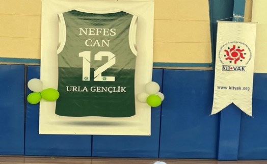 Urla'da Nefes Can anısına basketbol dostluk maçı