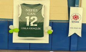 Urla'da Nefes Can anısına basketbol dostluk maçı