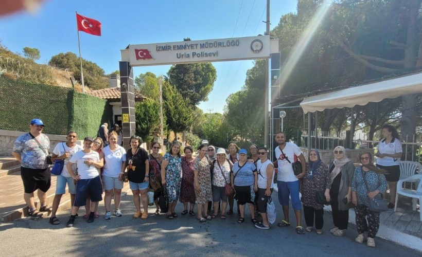 Urla'da özel çocuklar keyifli bir gün geçirdi