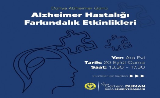 Buca Belediyesi Alzheimer’a karşı farkındalık yaratacak