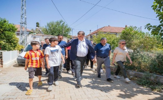 Büyükşehir'den yangın mağduru öğrencilere kırtasiye desteği