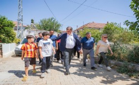 Büyükşehir'den yangın mağduru öğrencilere kırtasiye desteği