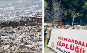 Çiğli'de 'Harmandalı çöplüğü' nöbeti: 'Belediye mahkemenin durdurma kararına uymuyor'