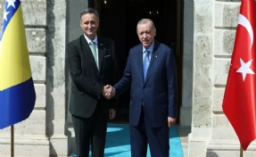 Erdoğan ve Becirovic'ten ortak basın açıklaması