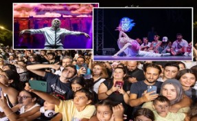 İzmir Enternasyonal Fuarı’nda müzik ve dans dolu gece