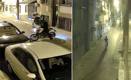 İzmir'deki motosiklet hırsızlıkları kamerada; 3 tutuklama