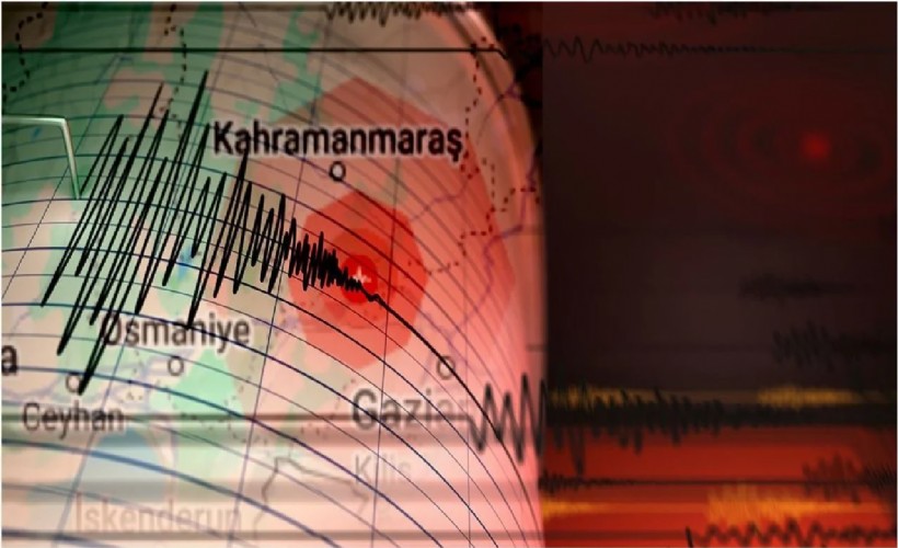 Kahramanmaraş'ta korkutan deprem