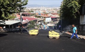 Konak’ın yolları yenileniyor: Asfalt çalışmaları hızlandı