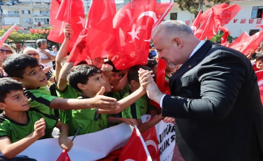 Menemen'de kurtuluş coşkusu