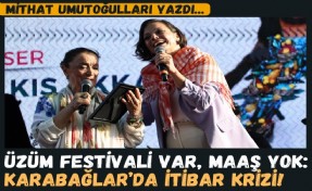 Üzüm festivali var, maaş yok: Karabağlar’da itibar krizi!