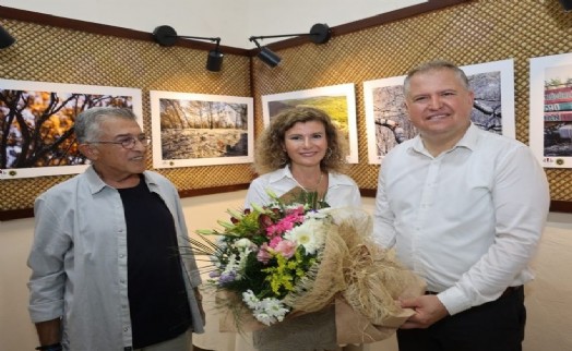 Urla’da orman yangınlarına dikkat çeken fotoğraf sergisi: Urla'ya Ateş Düştü