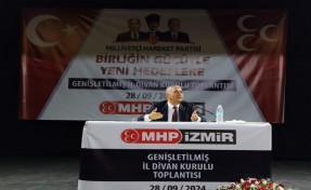 Başkan Şahin Genişletilmiş İl Divan Kurulu Toplantısında konuştu: 'Düşman güçlü, planları zorlu ve haincedir'