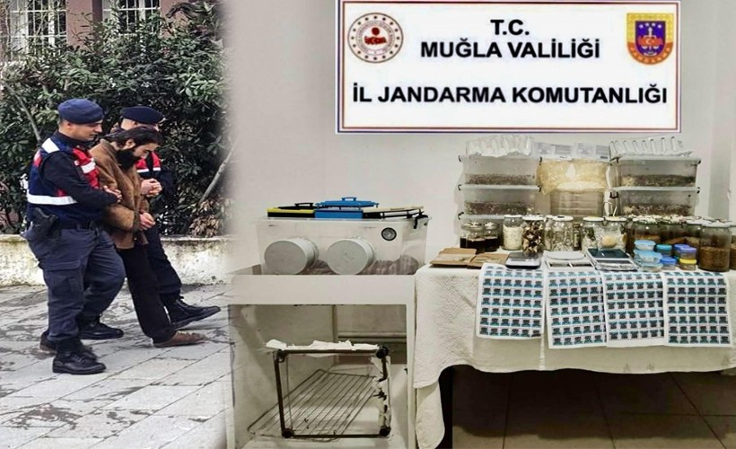 'Profesör' lakaplı şüphelinin evinden 22 kilo uyuşturucu çıktı; tutuklandı