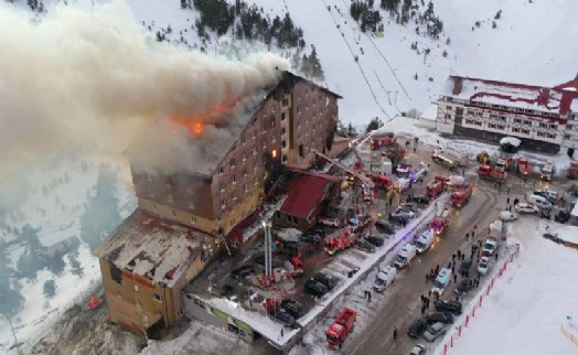 Adalet Bakanlığı Bolu'daki otel yangınında ölü sayısını 78 olarak duyurdu