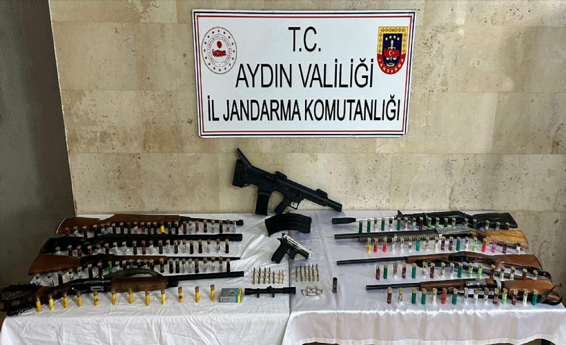 Aydın'da silah kaçakçılığı operasyonu: 2 gözaltı