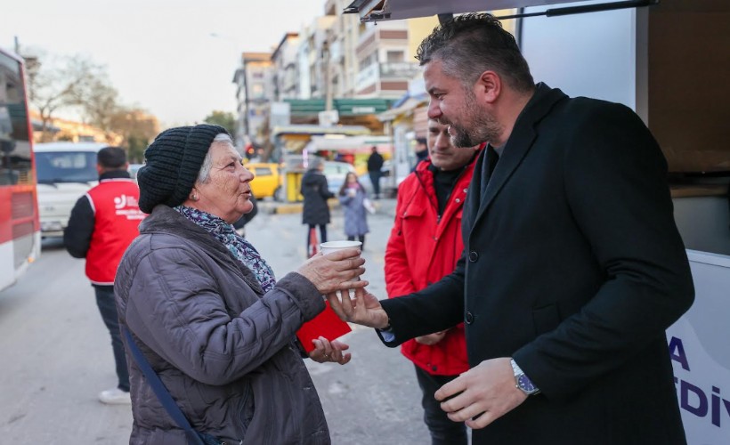 Başkan Duman’dan Bucalılara sabah sürprizi