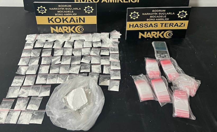 Bodrum'da 301 gram kokain ele geçirildi