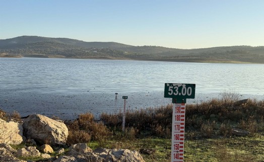 Bodrum'u besleyen 2 barajda su seviyesi yükseldi