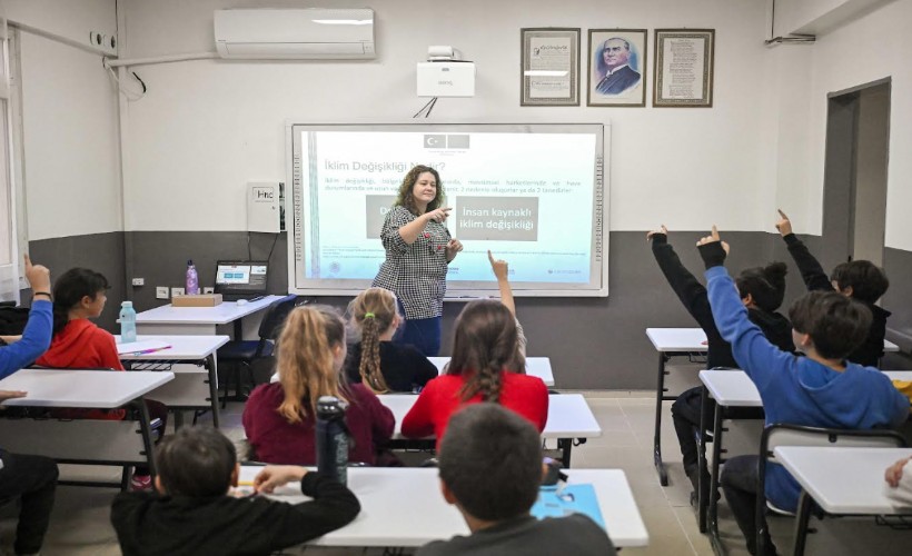 Bornova’da çocuklarla birlikte 'İklim Dostu Gelecek'