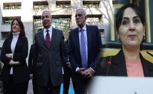 Figen Yüksekdağ'ı ziyaret eden DEM Parti heyetinden açıklama: Üzerimize ne düşerse yerine getirmeye hazırız